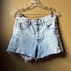 Citizens of Humanity Demin Cut Off Shorts